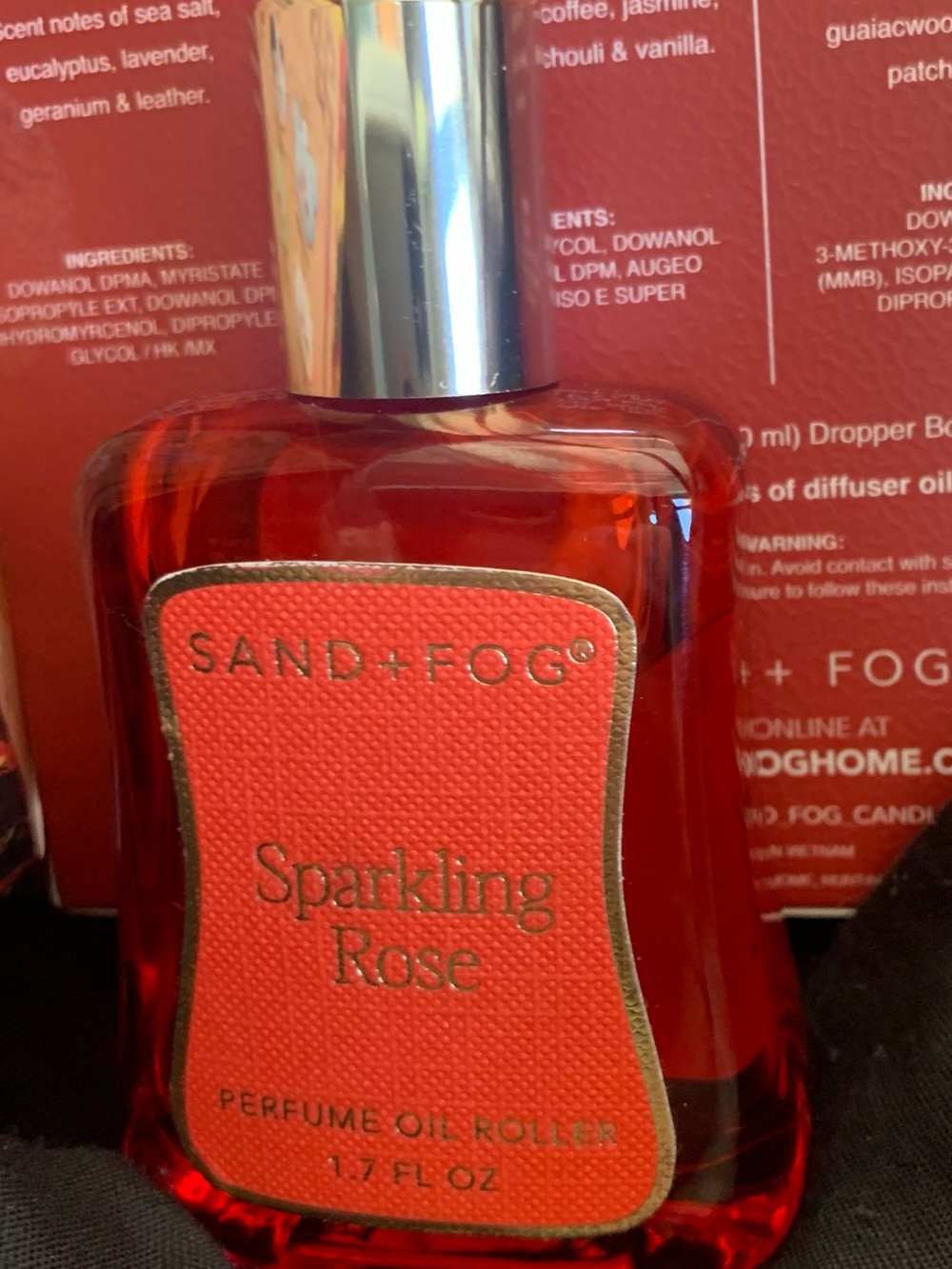 SAND+FOG Sparkling Rose Perfume Oil Roller